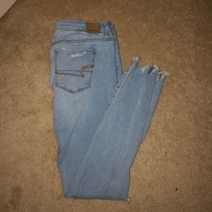 American eagle x-long size 14 jeans